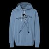 Unisex Garment-Dyed Lightweight Fleece Hooded Sweatshirt Thumbnail