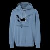 Unisex Garment-Dyed Lightweight Fleece Hooded Sweatshirt Thumbnail