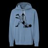 Unisex Garment-Dyed Lightweight Fleece Hooded Sweatshirt Thumbnail