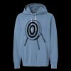 Unisex Garment-Dyed Lightweight Fleece Hooded Sweatshirt Thumbnail