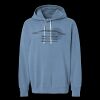 Unisex Garment-Dyed Lightweight Fleece Hooded Sweatshirt Thumbnail