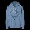 Unisex Garment-Dyed Lightweight Fleece Hooded Sweatshirt Thumbnail