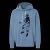 Unisex Garment-Dyed Lightweight Fleece Hooded Sweatshirt Thumbnail
