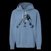 Unisex Garment-Dyed Lightweight Fleece Hooded Sweatshirt Thumbnail
