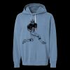 Unisex Garment-Dyed Lightweight Fleece Hooded Sweatshirt Thumbnail