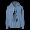 Unisex Garment-Dyed Lightweight Fleece Hooded Sweatshirt Thumbnail