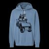 Unisex Garment-Dyed Lightweight Fleece Hooded Sweatshirt Thumbnail