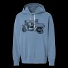 Unisex Garment-Dyed Lightweight Fleece Hooded Sweatshirt Thumbnail