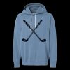 Unisex Garment-Dyed Lightweight Fleece Hooded Sweatshirt Thumbnail