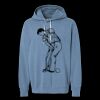 Unisex Garment-Dyed Lightweight Fleece Hooded Sweatshirt Thumbnail