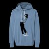 Unisex Garment-Dyed Lightweight Fleece Hooded Sweatshirt Thumbnail