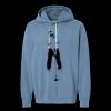 Unisex Garment-Dyed Lightweight Fleece Hooded Sweatshirt Thumbnail