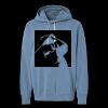 Unisex Garment-Dyed Lightweight Fleece Hooded Sweatshirt Thumbnail