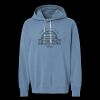 Unisex Garment-Dyed Lightweight Fleece Hooded Sweatshirt Thumbnail