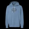 Unisex Garment-Dyed Lightweight Fleece Hooded Sweatshirt Thumbnail
