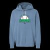 Unisex Garment-Dyed Lightweight Fleece Hooded Sweatshirt Thumbnail