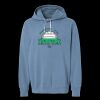 Unisex Garment-Dyed Lightweight Fleece Hooded Sweatshirt Thumbnail