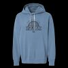 Unisex Garment-Dyed Lightweight Fleece Hooded Sweatshirt Thumbnail