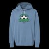 Unisex Garment-Dyed Lightweight Fleece Hooded Sweatshirt Thumbnail