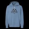 Unisex Garment-Dyed Lightweight Fleece Hooded Sweatshirt Thumbnail