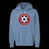 Unisex Garment-Dyed Lightweight Fleece Hooded Sweatshirt Thumbnail