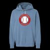 Unisex Garment-Dyed Lightweight Fleece Hooded Sweatshirt Thumbnail