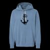 Unisex Garment-Dyed Lightweight Fleece Hooded Sweatshirt Thumbnail