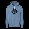 Unisex Garment-Dyed Lightweight Fleece Hooded Sweatshirt Thumbnail