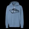 Unisex Garment-Dyed Lightweight Fleece Hooded Sweatshirt Thumbnail