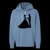 Unisex Garment-Dyed Lightweight Fleece Hooded Sweatshirt Thumbnail