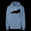 Unisex Garment-Dyed Lightweight Fleece Hooded Sweatshirt Thumbnail