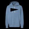 Unisex Garment-Dyed Lightweight Fleece Hooded Sweatshirt Thumbnail