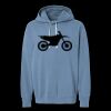 Unisex Garment-Dyed Lightweight Fleece Hooded Sweatshirt Thumbnail