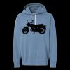 Unisex Garment-Dyed Lightweight Fleece Hooded Sweatshirt Thumbnail