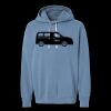 Unisex Garment-Dyed Lightweight Fleece Hooded Sweatshirt Thumbnail