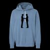 Unisex Garment-Dyed Lightweight Fleece Hooded Sweatshirt Thumbnail