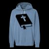 Unisex Garment-Dyed Lightweight Fleece Hooded Sweatshirt Thumbnail