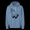 Unisex Garment-Dyed Lightweight Fleece Hooded Sweatshirt Thumbnail