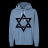 Unisex Garment-Dyed Lightweight Fleece Hooded Sweatshirt Thumbnail