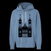 Unisex Garment-Dyed Lightweight Fleece Hooded Sweatshirt Thumbnail