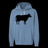 Unisex Garment-Dyed Lightweight Fleece Hooded Sweatshirt Thumbnail