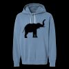 Unisex Garment-Dyed Lightweight Fleece Hooded Sweatshirt Thumbnail