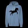Unisex Garment-Dyed Lightweight Fleece Hooded Sweatshirt Thumbnail