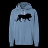 Unisex Garment-Dyed Lightweight Fleece Hooded Sweatshirt Thumbnail