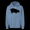 Unisex Garment-Dyed Lightweight Fleece Hooded Sweatshirt Thumbnail