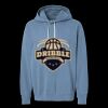Unisex Garment-Dyed Lightweight Fleece Hooded Sweatshirt Thumbnail