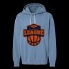 Unisex Garment-Dyed Lightweight Fleece Hooded Sweatshirt Thumbnail