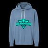 Unisex Garment-Dyed Lightweight Fleece Hooded Sweatshirt Thumbnail