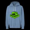 Unisex Garment-Dyed Lightweight Fleece Hooded Sweatshirt Thumbnail
