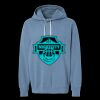 Unisex Garment-Dyed Lightweight Fleece Hooded Sweatshirt Thumbnail